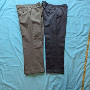 Jos. A. Bank Men's Gray and Brown Dress Pants